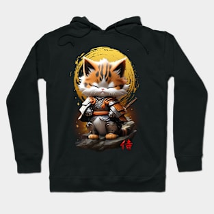 Samurai Cat 10 Hoodie